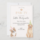 Search for paw invitations Girl