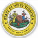 Search for west virginia state stickers America