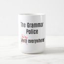 Search for grammar police mugs Student