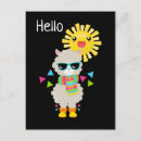 Search for kawaii alpaca postcards Animal
