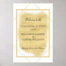Search for rehearsal dinner posters Gold