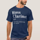 Search for bass clarinet tshirts Orchestra