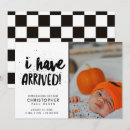 Search for arrival 5x7 invitations Baby
