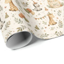 Search for safari wrapping paper Giraffe