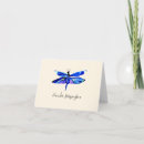 Search for butterfly note cards Dragonfly