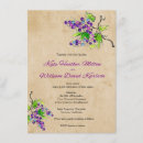 Search for grape wedding invitations Winery