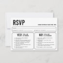 Search for funny wedding rsvp cards Response