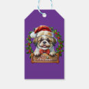 Search for dog christmas gift tags Wreath