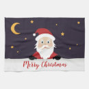 Search for santa claus tea towels Xmas