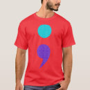 Search for semicolon tshirts Happiness