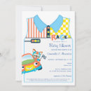 Search for race car baby shower invitations Blue