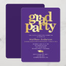 Search for typography graduation invitations Graduate