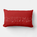 Search for christmas lumbar cushions Red and white
