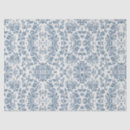 Search for toile tissue paper Blue and white floral