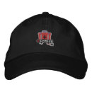 Search for her embroidered hats Black