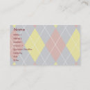 Search for argyle patterns business cards Fashion