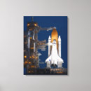 Search for shuttle night launch art Rocket