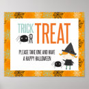 Search for trick or treat signs Witch