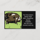 Search for hogs business cards Farm animals