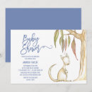 Search for kangaroo baby shower invitations Watercolor