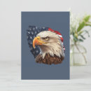 Search for bald eagles invitations Flag