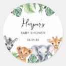 Search for zebra print baby shower stickers Cute
