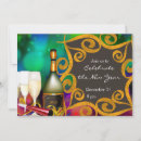 Search for champagne glass new years eve invitations Festive
