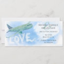 Search for aeroplane save the dates Heart