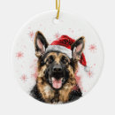 Search for german shepherd christmas tree decorations Cute