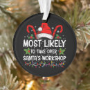 Search for workshop christmas tree decorations Santa