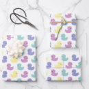 Search for duck baby shower wrapping paper Cute