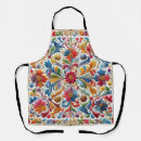Search for embroidery design aprons Floral
