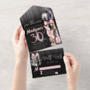 Search for champagne 30th birthday invitations Luxury