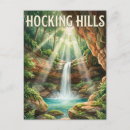 Search for hocking hills postcards Ohio
