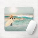 Search for surfers mouse mats Ocean waves