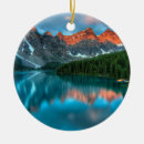 Search for lake christmas tree decorations Mountains