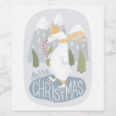 Search for funny christmas wine labels Winter