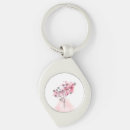 Search for teardrop key rings Flower