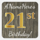 Search for 21 years old stickers Twenty first birthday