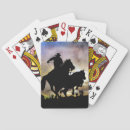 Search for cowboy playing cards Western