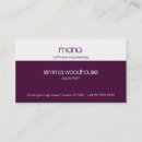 Search for one sided business cards White