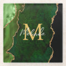 Search for green coasters Green and gold