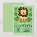 Search for king of the jungle invitations Party