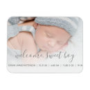 Search for welcome baby magnets Script