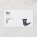Search for boot business cards Leather