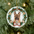 Search for german shepherd christmas tree decorations Puppy