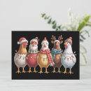 Search for chicken christmas cards Festive