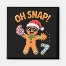 Search for gingerbread man magnets Culture