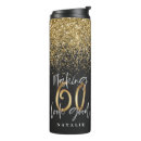 Search for black and gold travel mugs Glitter