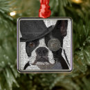 Search for boston terrier christmas tree decorations Steampunk